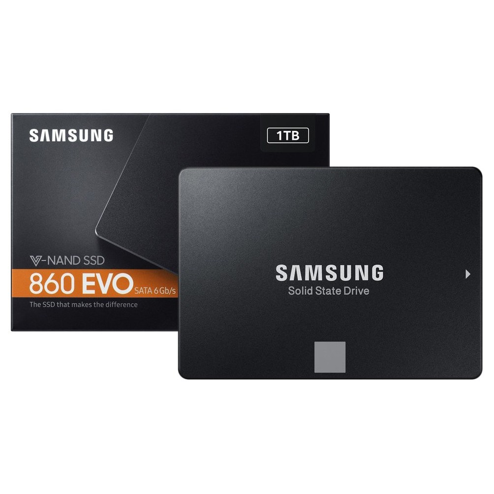 SAMSUNG 860 EVO Series 2.5" 1TB MZ-76E1T0BW